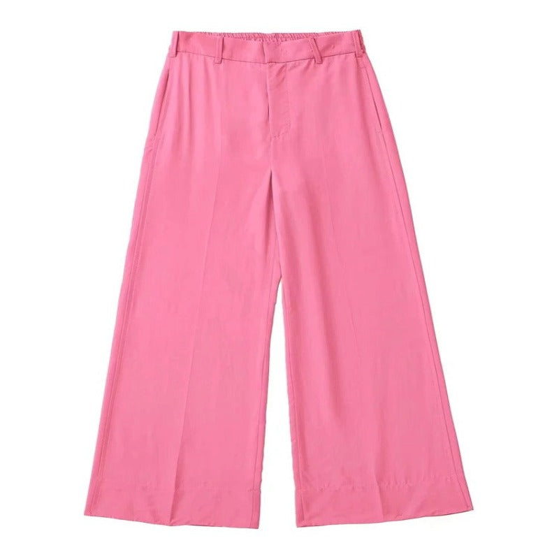 High Waist Flowing Wide Leg Pant For Women