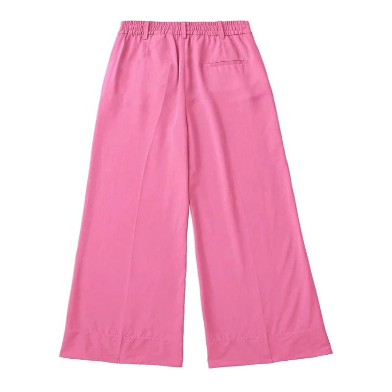 High Waist Flowing Wide Leg Pant For Women