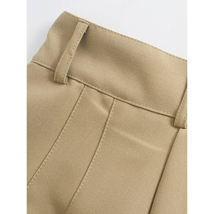 Casual High Waist Office Wear Pants For Women