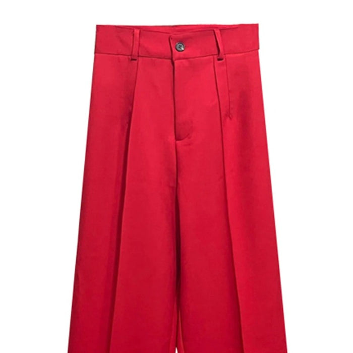 Casual High Waist Office Wear Pants For Women