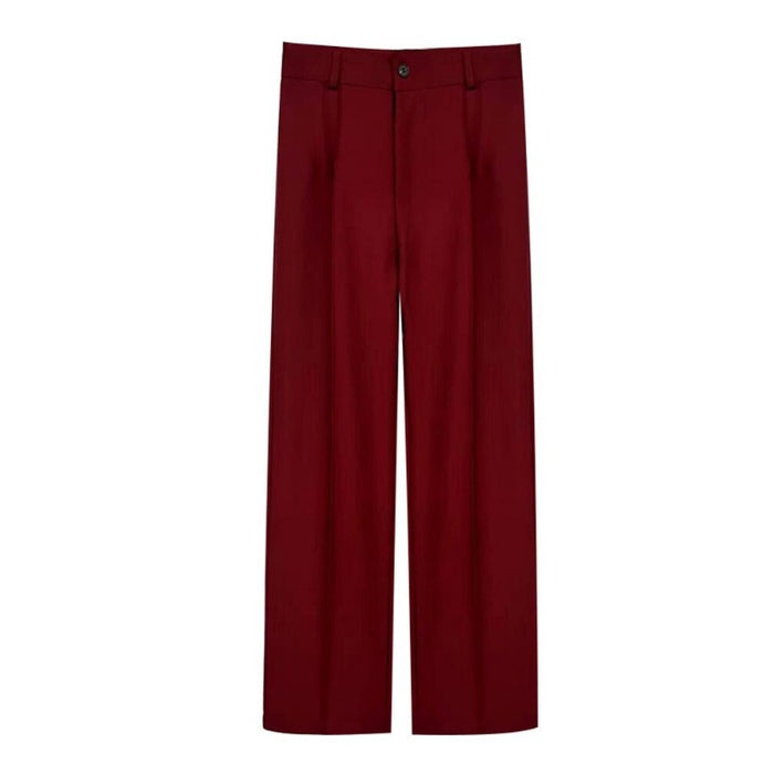 Casual High Waist Office Wear Pants For Women