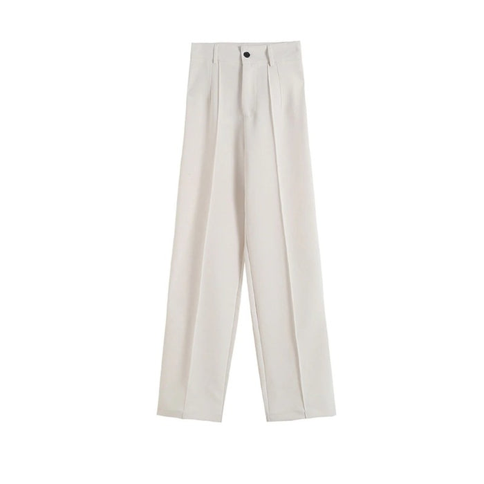 Casual High Waist Office Wear Pants For Women