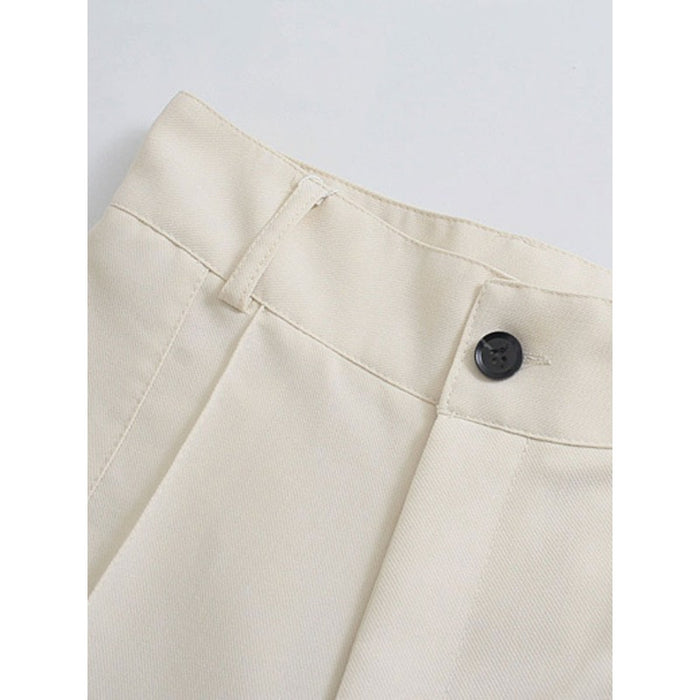 Casual High Waist Office Wear Pants For Women