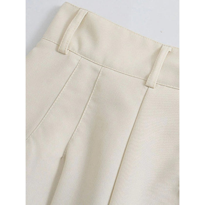 Casual High Waist Office Wear Pants For Women