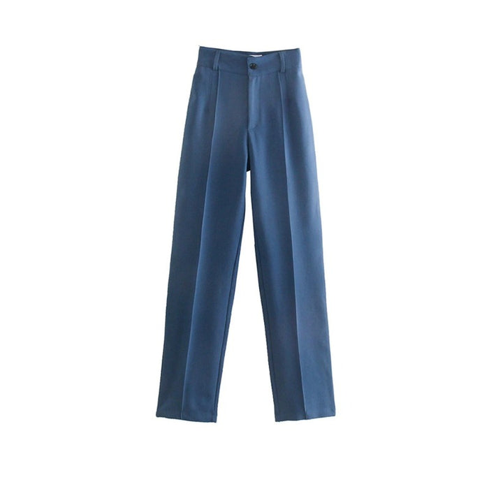 Casual High Waist Office Wear Pants For Women