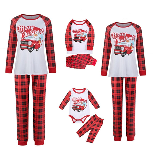 The Christmas Car Family Matching Pajama Set