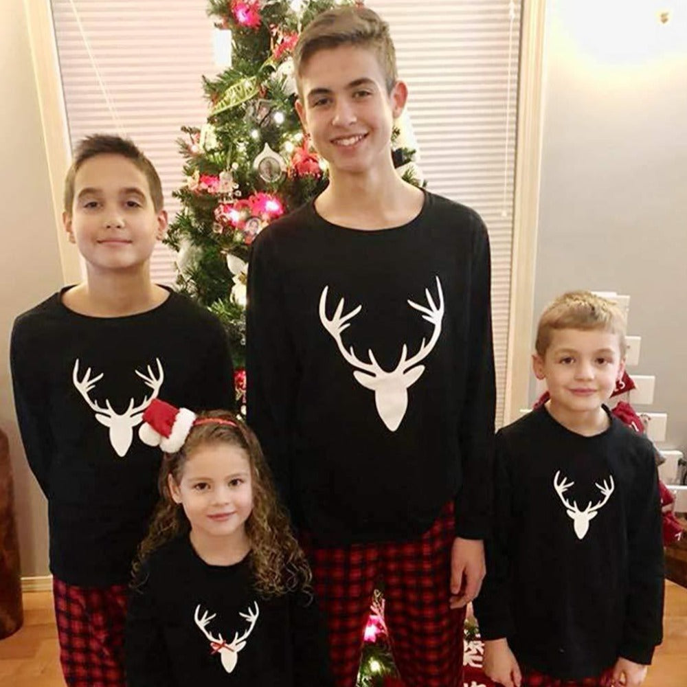The Reindeer Suits Family Matching Pajama Set