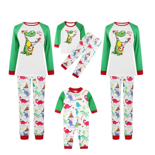 The Christmas Dino Family Matching Pajama Set