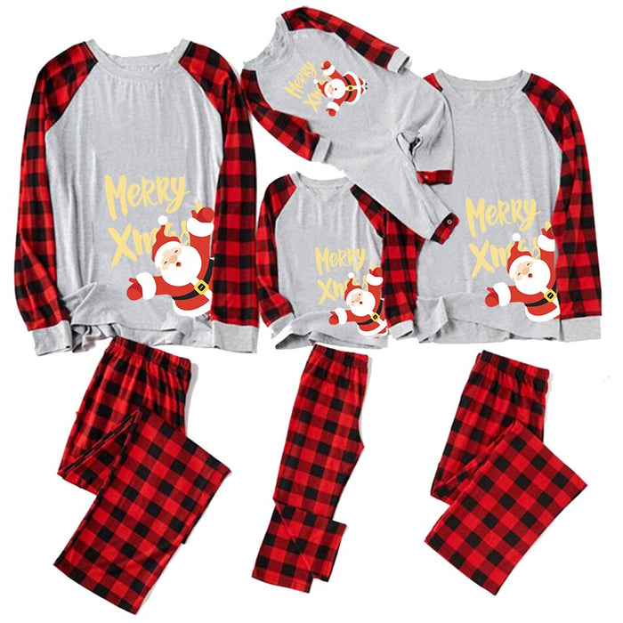 The Xmas Family Matching Check Pajama Set