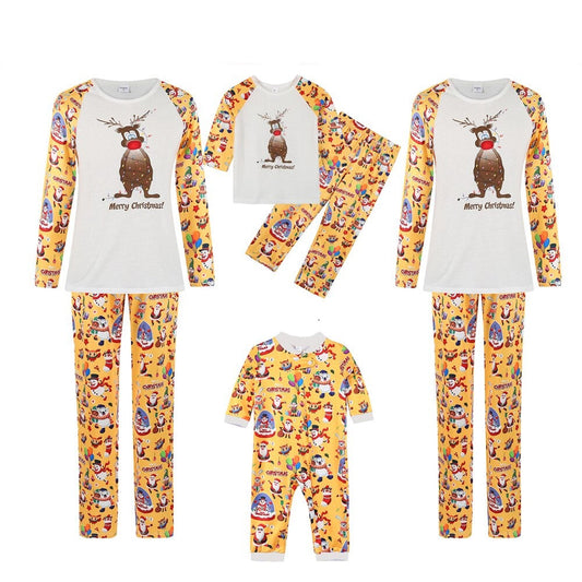 The Reindeer Family Matching Pajama Set
