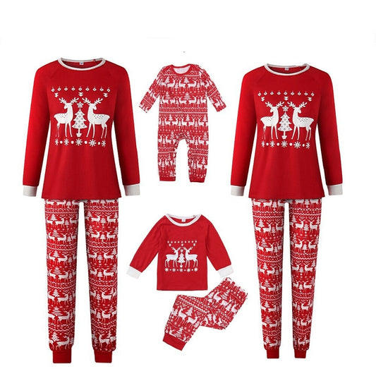 The Classic Reindeer Family Matching Pajama Set