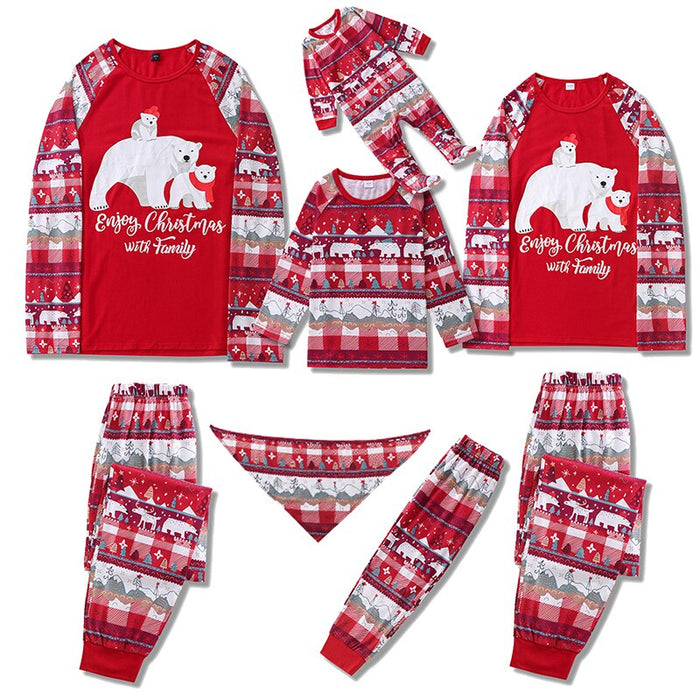 The Xmas Bears Family Pajama Jumpsuit