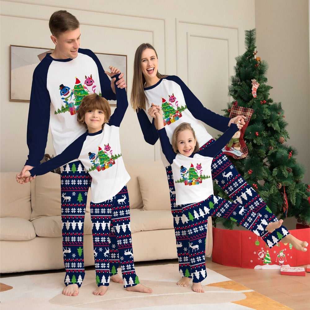 The Snow Tree Family Pajama Set