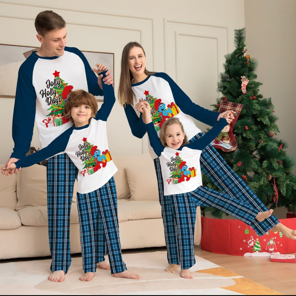 The Jolly Holly Family Pajama Set