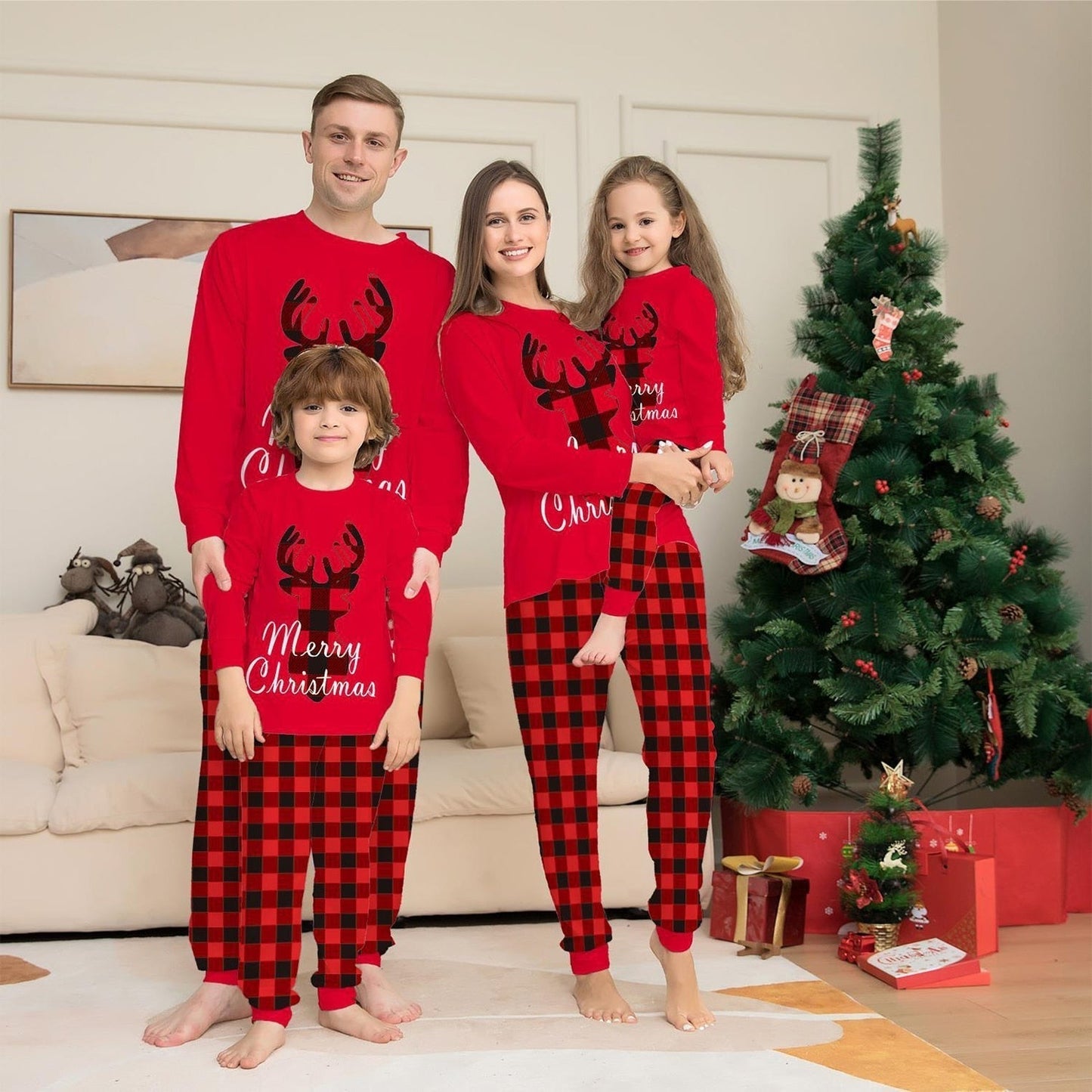 The Xmas Family Matching Pajama Set